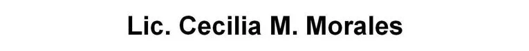 LIC CECILIA M. MORALES